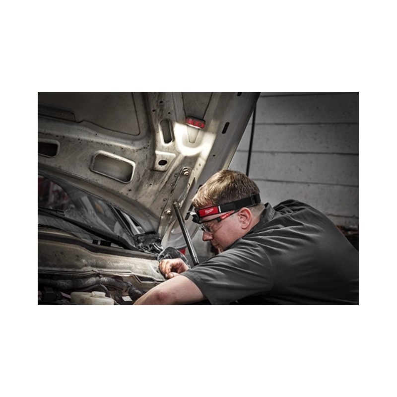 Linterna Frontal y Luz de Trabajo Milwaukee recargable 2012R