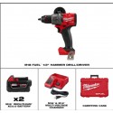 TALADRO PERCUTOR/ATORNILLADOR MILWAUKEE FUEL 1/2" 2904-22