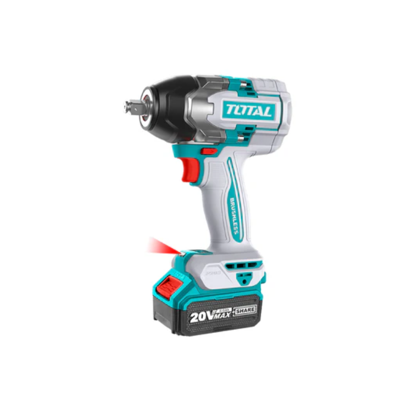 PISTOLA DE IMPACTO INAL 1/2" 20V 850 N.M + 2 BAT + CARG TOTAL UTIWLI2085