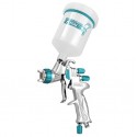 AEROGRAFO 600CC VASO PLASTICO ALTA PRESION TOTAL TAT10605