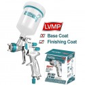 AEROGRAFO 600CC VASO PLASTICO ALTA PRESION TOTAL TAT10605