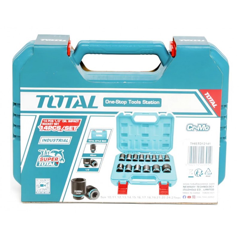 COPAS DE IMPACTO 1/2  40 MM 14PZS 10-27 MM TOTAL THISTD12141