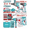 COMBO TOTAL TALADRO+ATORNILLADOR+ROTOMARTILLO UTOSLI250591