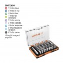 JUEGO DE 61 PUNTAS LARGO 1PULG TRUPER PUN-61
