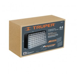 ORGANIZADOR CON 64 COMPARTIMIENTOS TRUPER ORG-64