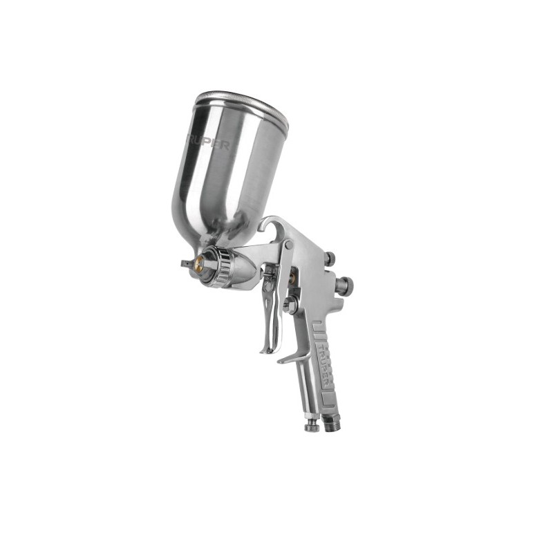 PISTOLA PARA PINTAR LVMP VASO ALUMINIO, 2 MM, TRUPER PIPI-422
