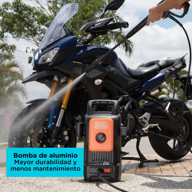 HIDROLAVADORA BLACK DECKER 1300 PSI 1200 W  BEPW1300-B3