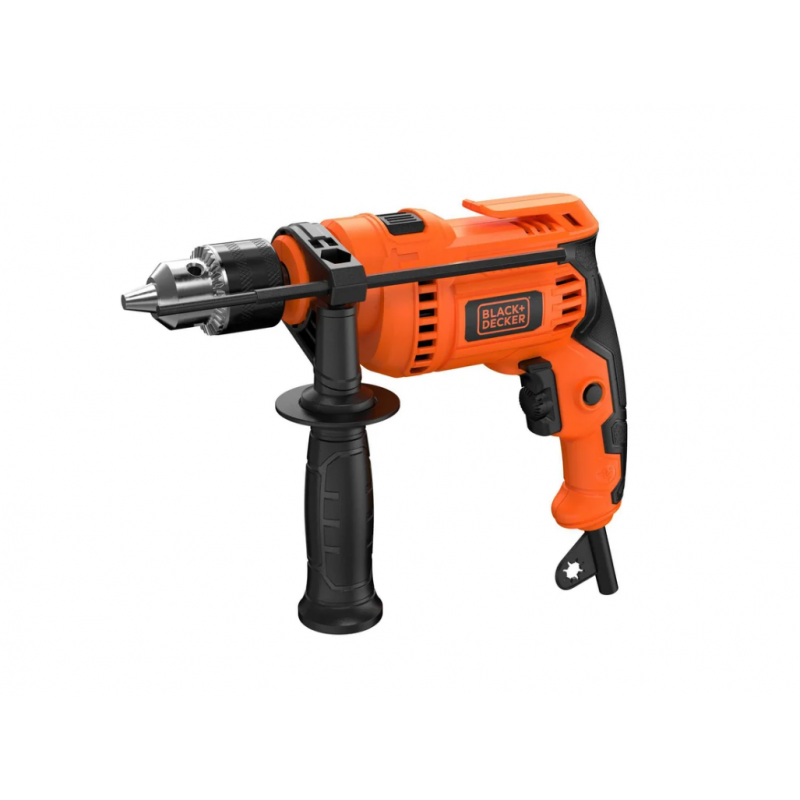 TALADRO PERCUTOR BLACK DECKER 1/2 650W 3000 RPM BED713650-B3