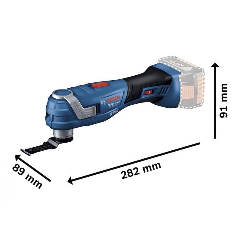 MULTICORTADORA INALAMBRICA BOSCH GOP 185-LI
