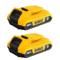 TALADRO ATORNILLADOR 1/2 BL 20V MAX+2 BAT DEWALT DCD801D2-B3