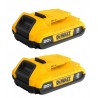 TALADRO ATORNILLADOR 1/2 BL 20V MAX+2 BAT DEWALT DCD801D2-B3