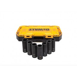 SET DE DADOS DE IMPACTO LARGOS MANDO DE 1/2 DEWALT DWMT74737