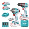 COMBO INALAMBRICO TALADRO+LLAVE IMPACTO 1/2" 20V UTCKLI20286