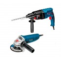 COMBO ROTOMARTILLO GBH 2-24D  + PULIDORA 4-1/2 GWS 850 BOSCH