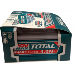 BATERIA 20V 4,0AH INDUSTRIAL ION LITHIUM TOTAL (TFBLI20021)