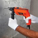TALADRO PERCUTOR 1/2" 550W VVR CAJA PLASTICA  HD555K-B3