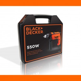TALADRO PERCUTOR 1/2" 550W VVR CAJA PLASTICA  HD555K-B3