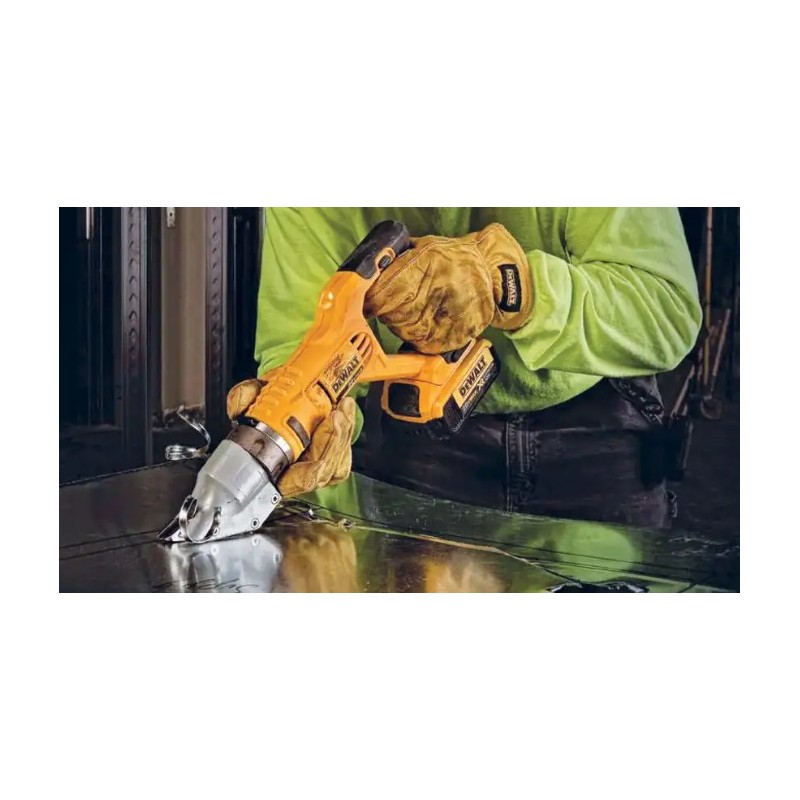 CIZALLA INALAMBRICA DEWALT 18G CABEZA GIRATORIA DCS491B