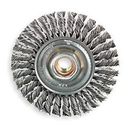 GRATA CIRCULAR TRENZADA WEILER USA 7" MULTIROSCA
