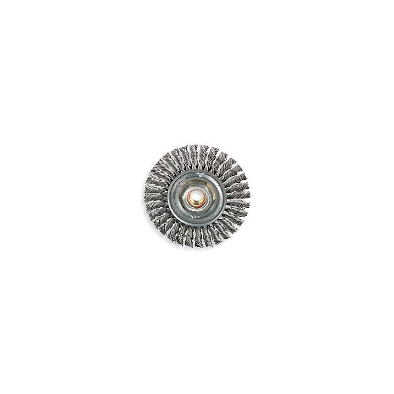 GRATA CIRCULAR TRENZADA WEILER USA 7" MULTIROSCA