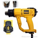PISTOLA DE CALOR 1500 W - 600 GR. CENT. DEWALT D26414