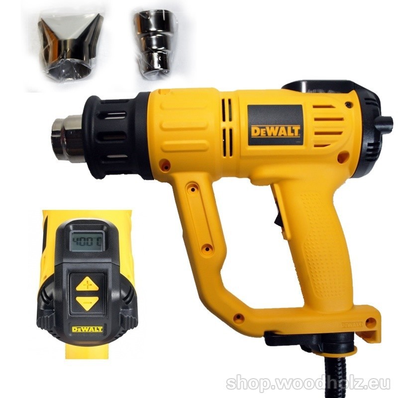 PISTOLA DE CALOR 1500 W - 600 GR. CENT. DEWALT D26414