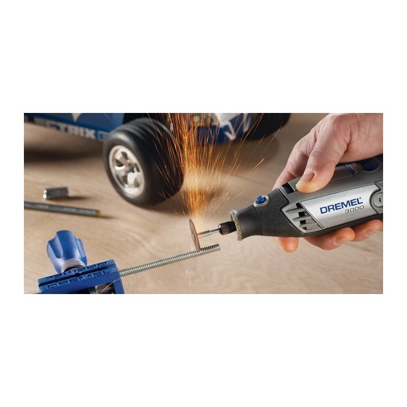 MOTOTOOL 30 ACCESORIOS + EJE FLEXIBLE ESTUCHE DREMEL 3000PP