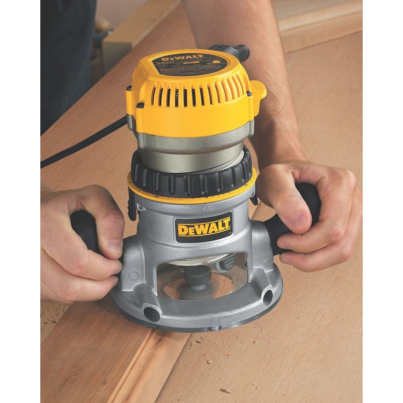 RUTEADORA DEWALT DW618K 1/2 - 2.1/4 HP 24000 RPM DW618
