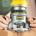 RUTEADORA DEWALT DW618K 1/2 - 2.1/4 HP 24000 RPM DW618