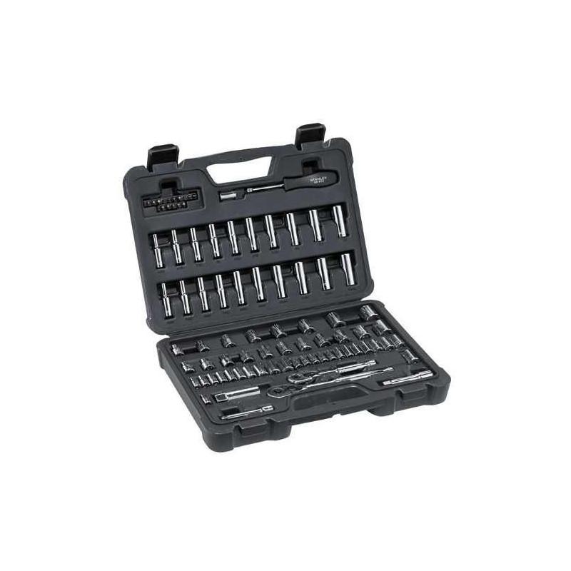 JUEGO DE COPAS 85 PIEZAS 1/4 A 3/8 PULG STANLEY STMT71651
