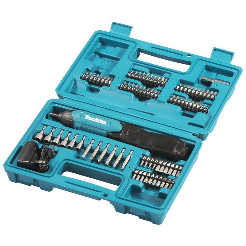 ATORNILLADOR INALAMBRICO 3.6V LI ION 80 PZS MAKITA DF001DW