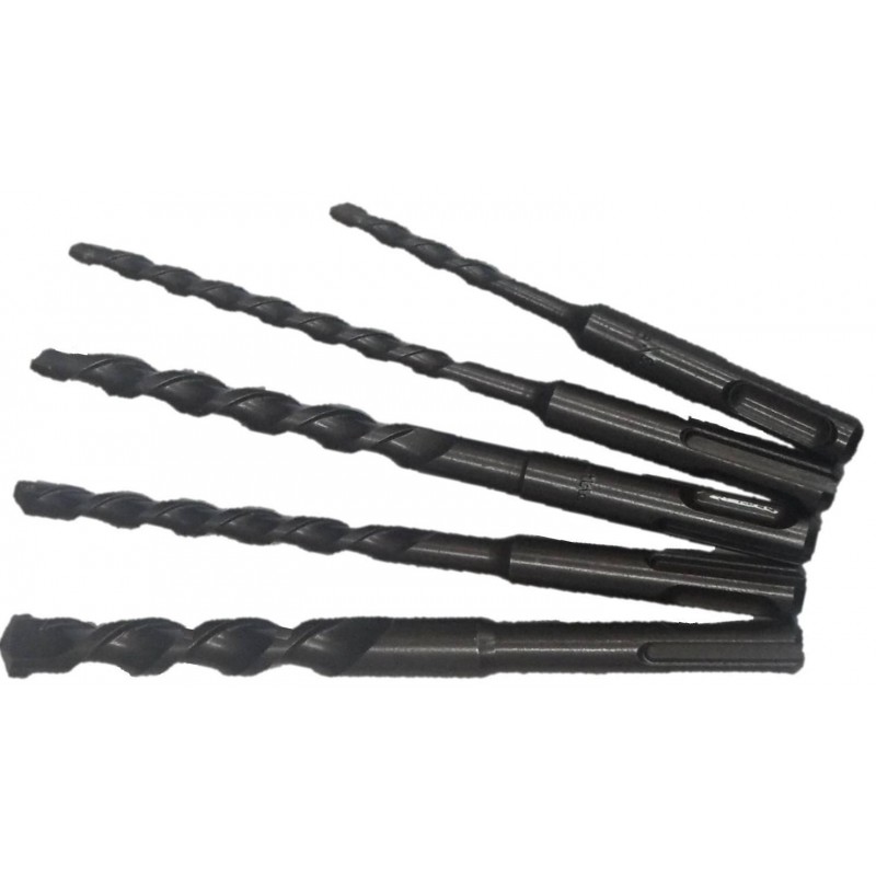 BROCAS SDS PLUS JGO X 5 MAKITA DE 1/4  A 1/2 PULG D07973