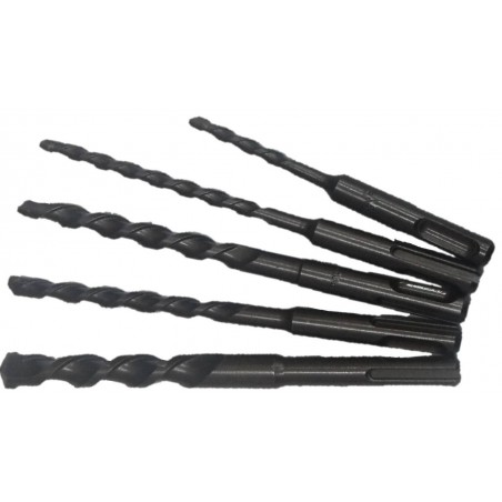 BROCAS SDS PLUS JGO X 5 MAKITA DE 1/4  A 1/2 PULG D07973