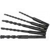 BROCAS SDS PLUS JGO X 5 MAKITA DE 1/4  A 1/2 PULG D07973