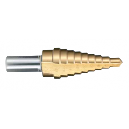 BROCA HSS ESCALONADA RECTO 3/16 -7/8 PULG MAKITA B31033