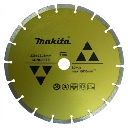 DISCO DIAMANTADO SEGMENTADO 9 PULG SECO/CONCRETO D44292