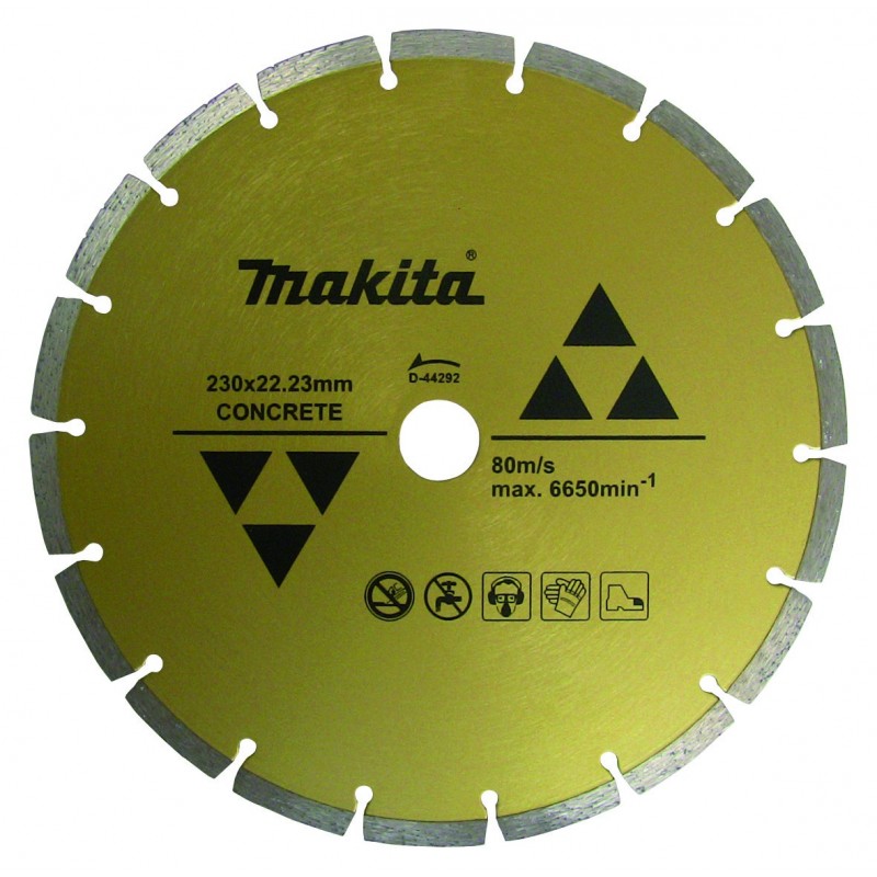 DISCO DIAMANTADO SEGMENTADO 9 PULG SECO/CONCRETO D44292