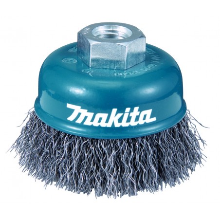 GRATA COPA HILO COBRE 4 PULG CON EJE 5/8 PULG MAKITA D31697