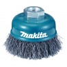 GRATA COPA HILO COBRE 4 PULG CON EJE 5/8 PULG MAKITA D31697