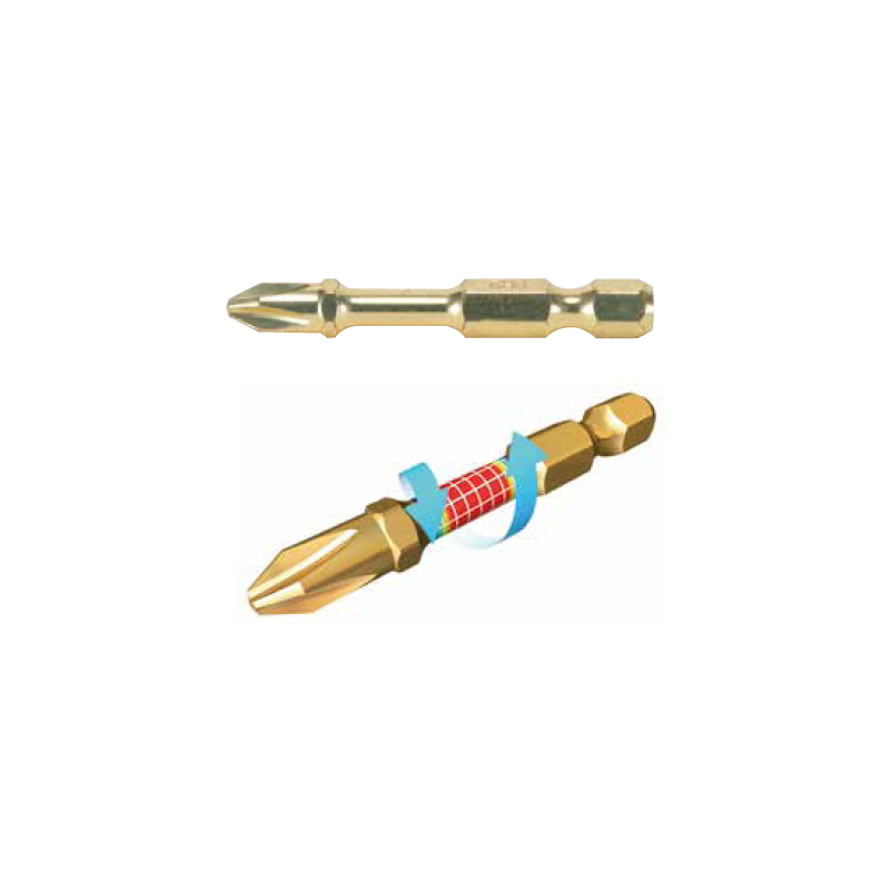 PUNTA PH3X2 PULG POR 2PZS. ALTA TORSION IMPACT GOLD B28189