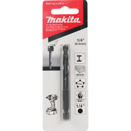 BROCA HSS-G ZANCO MAKITA HEX 1/4 P/METAL  A-97813