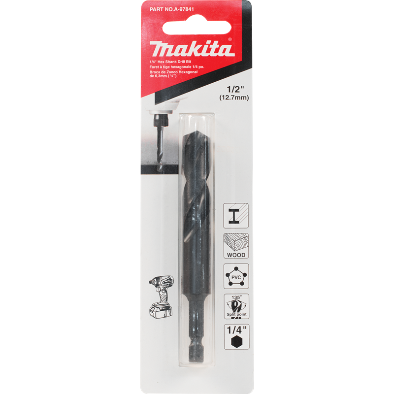BROCA HSS-G ZANCO HEX MAKITA P/METAL  A-97841