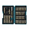 JUEGO 38 PZS. MAKITA IMPACT. GOLD DOBLE EXTREMO B54536