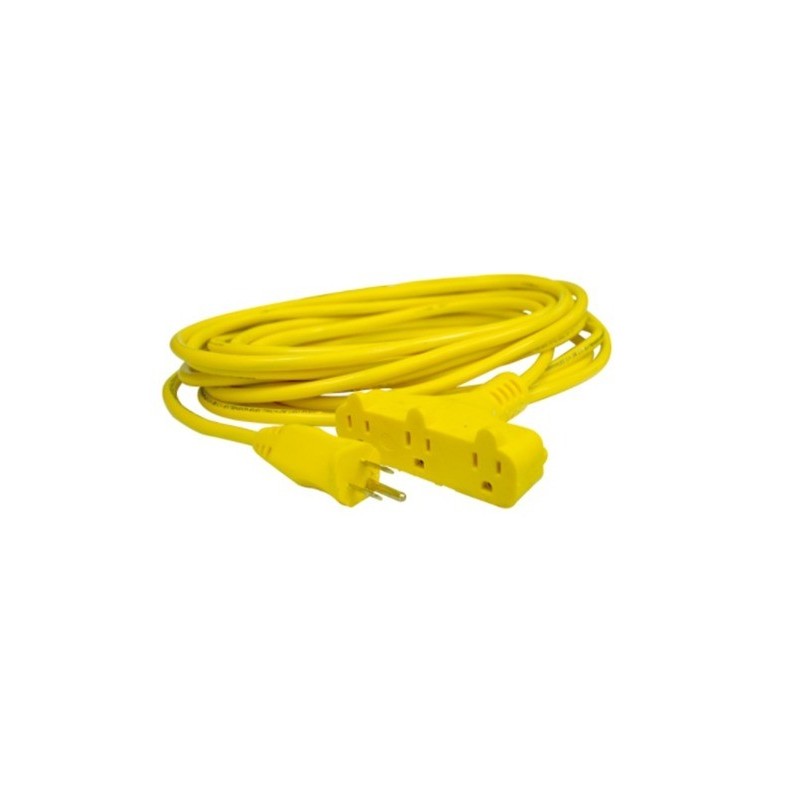 EXTENSIÓN ELÉCTRICA TRIPLE T/ ABANICO POLO 8M SURTEK 136050
