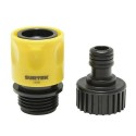 JUEGO CONECTOR SISTEMA CLICK PARA GRIFO 3/4 PULG SURTEK 130382
