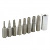 JUEGO DE 8 PUNTAS TORX INTERCAMBIABLES T8 A T40 SURTEK PFT9