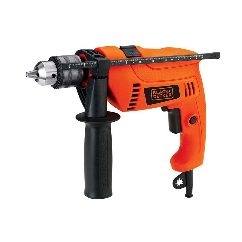 TALADRO PERCUTOR + ATORNILLADOR + ACCES B+D HD555-B3E