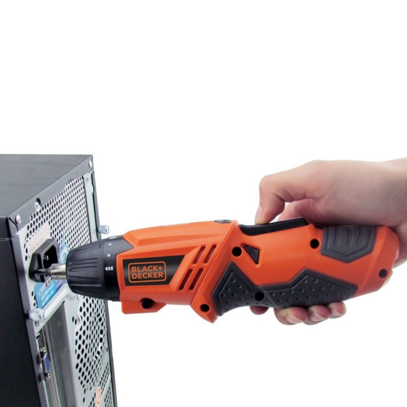 TALADRO PERCUTOR + ATORNILLADOR + ACCES B+D HD555-B3E