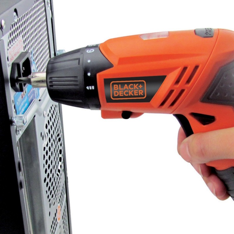 TALADRO PERCUTOR + ATORNILLADOR + ACCES B+D HD555-B3E