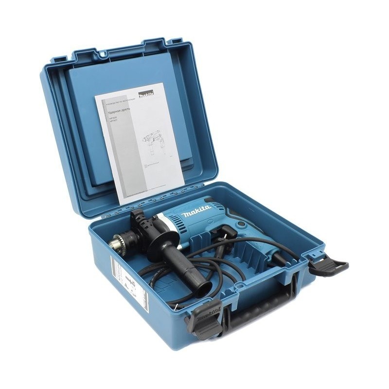 TALADRO PERCUTOR 1/2 PULG 860W ESTUCHE MAKITA HP1630K